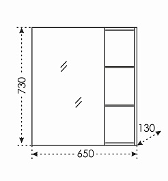СанТа Мебель для ванной Дублин 65 – фотография-5
